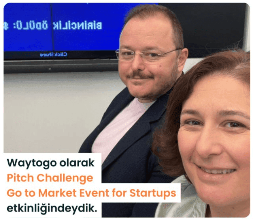 Waytogo 2024 Pitch Challenge Go to Market Etkinliğinde
